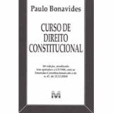 Curso de Direito Constitucional - 26ª Ed. 2011  Paulo Bonavides NOVO