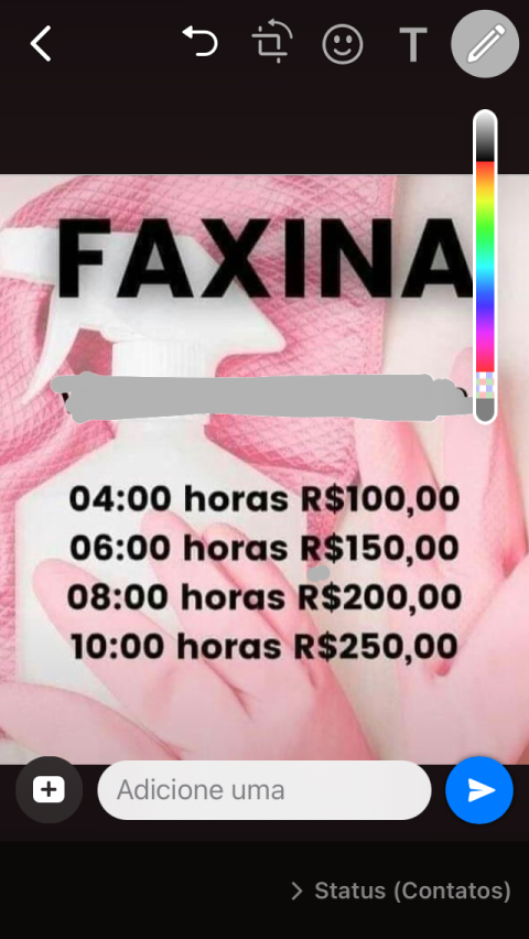 Faço faxina